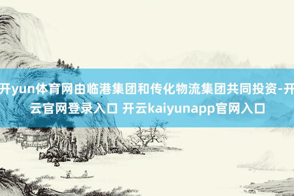 开yun体育网由临港集团和传化物流集团共同投资-开云官网登录入口 开云kaiyunapp官网入口