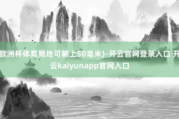 欧洲杯体育局地可朝上50毫米)-开云官网登录入口 开云kaiyunapp官网入口